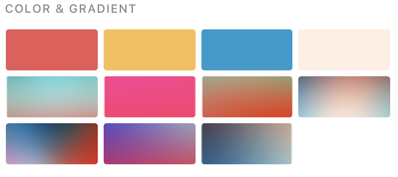 Color & Gradient