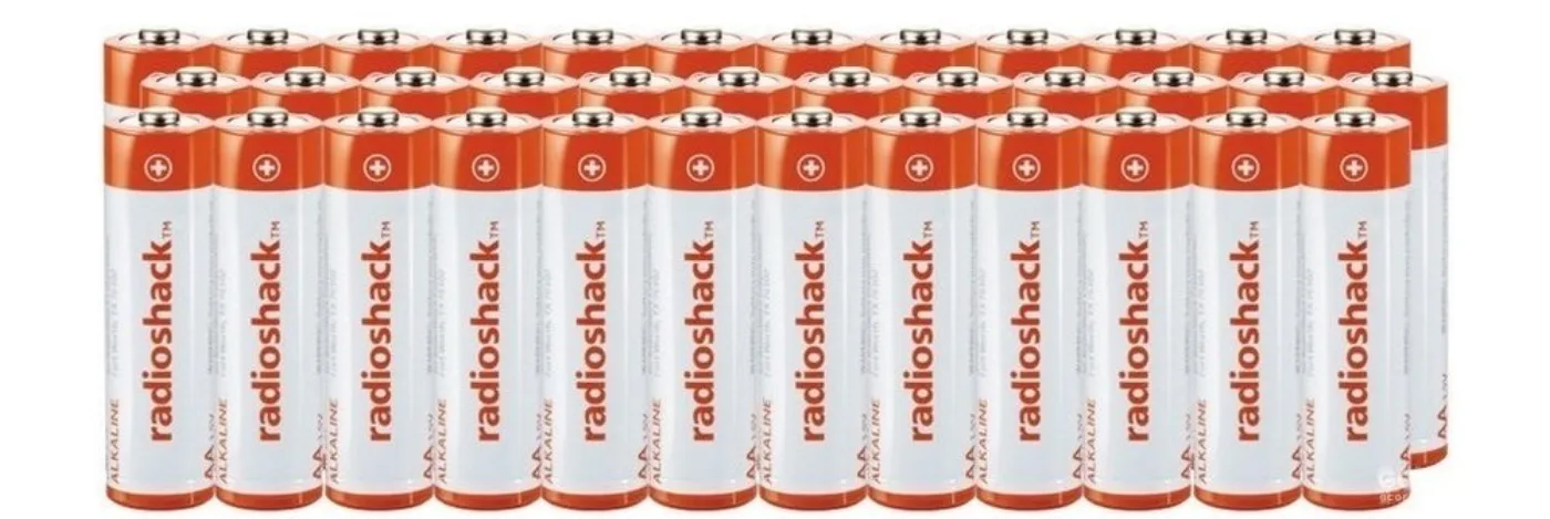 RadioShack 中售卖的电池