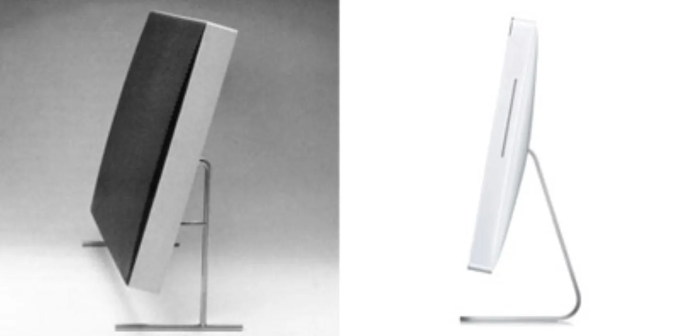 Braun LE1 speaker and Apple iMac 博朗LE1音箱 & iMac