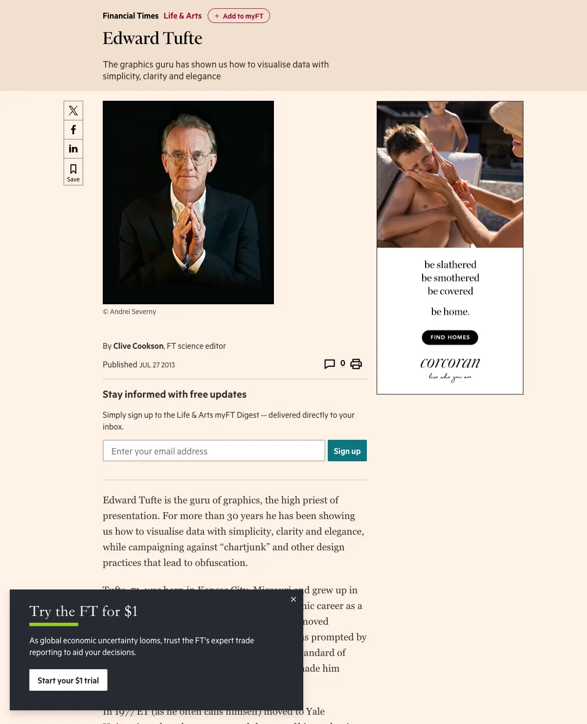 Edward Tufte 用最少的墨水,呈现最多的思想