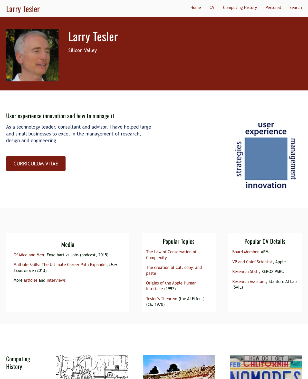 Larry Tesler 任何人都不应该被困在一个模式中