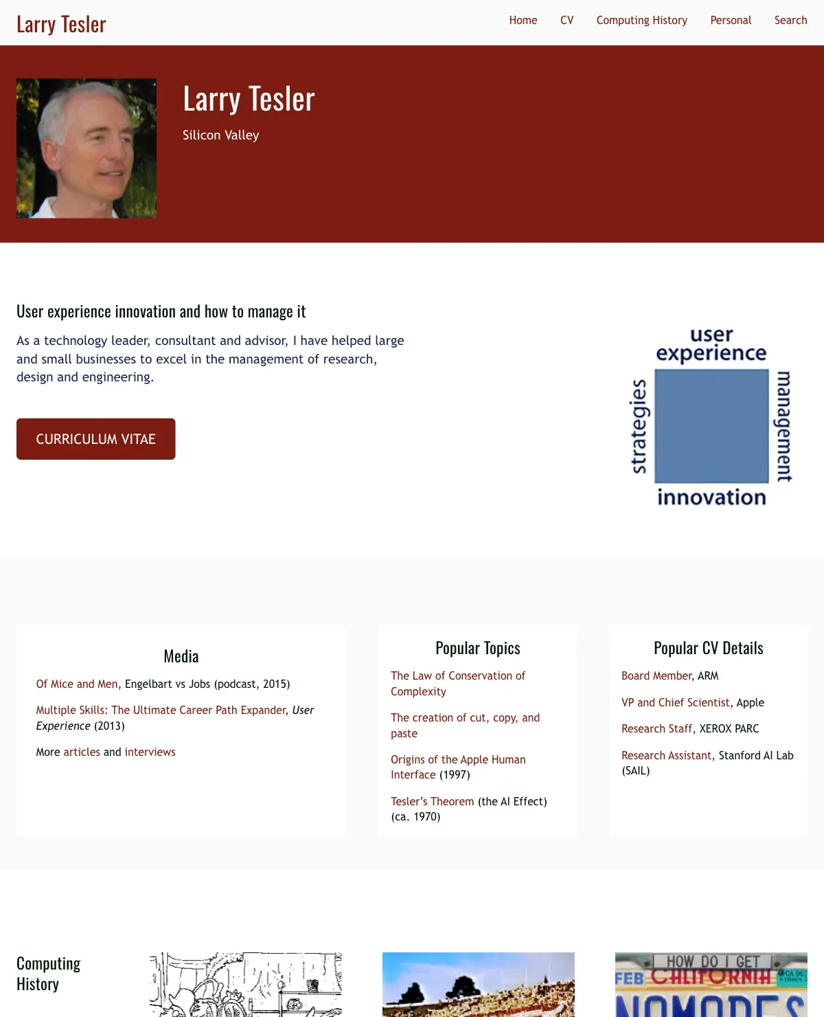 Larry Tesler 任何人都不应该被困在一个模式中