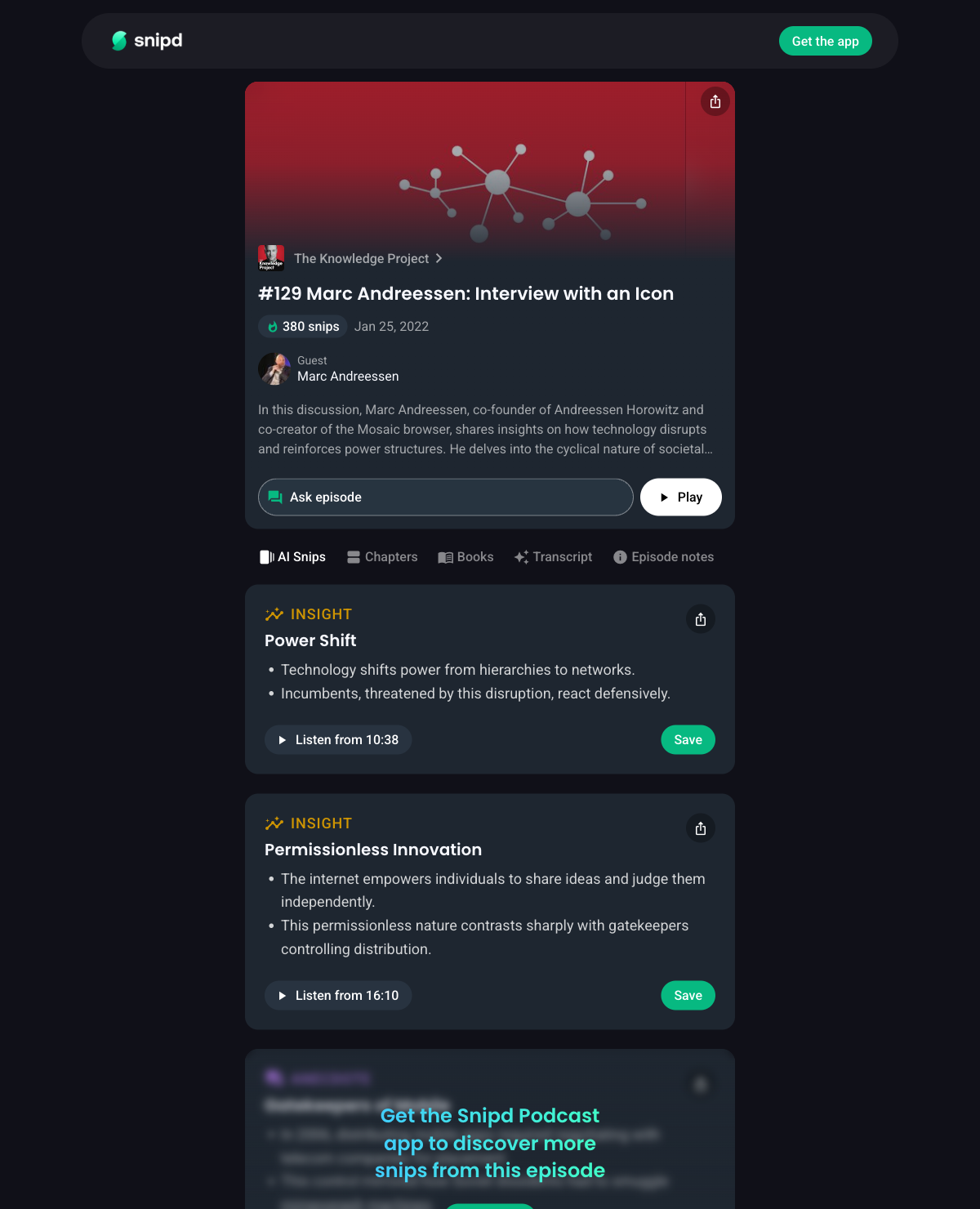 Marc Andreessen 一年前着迷的事情