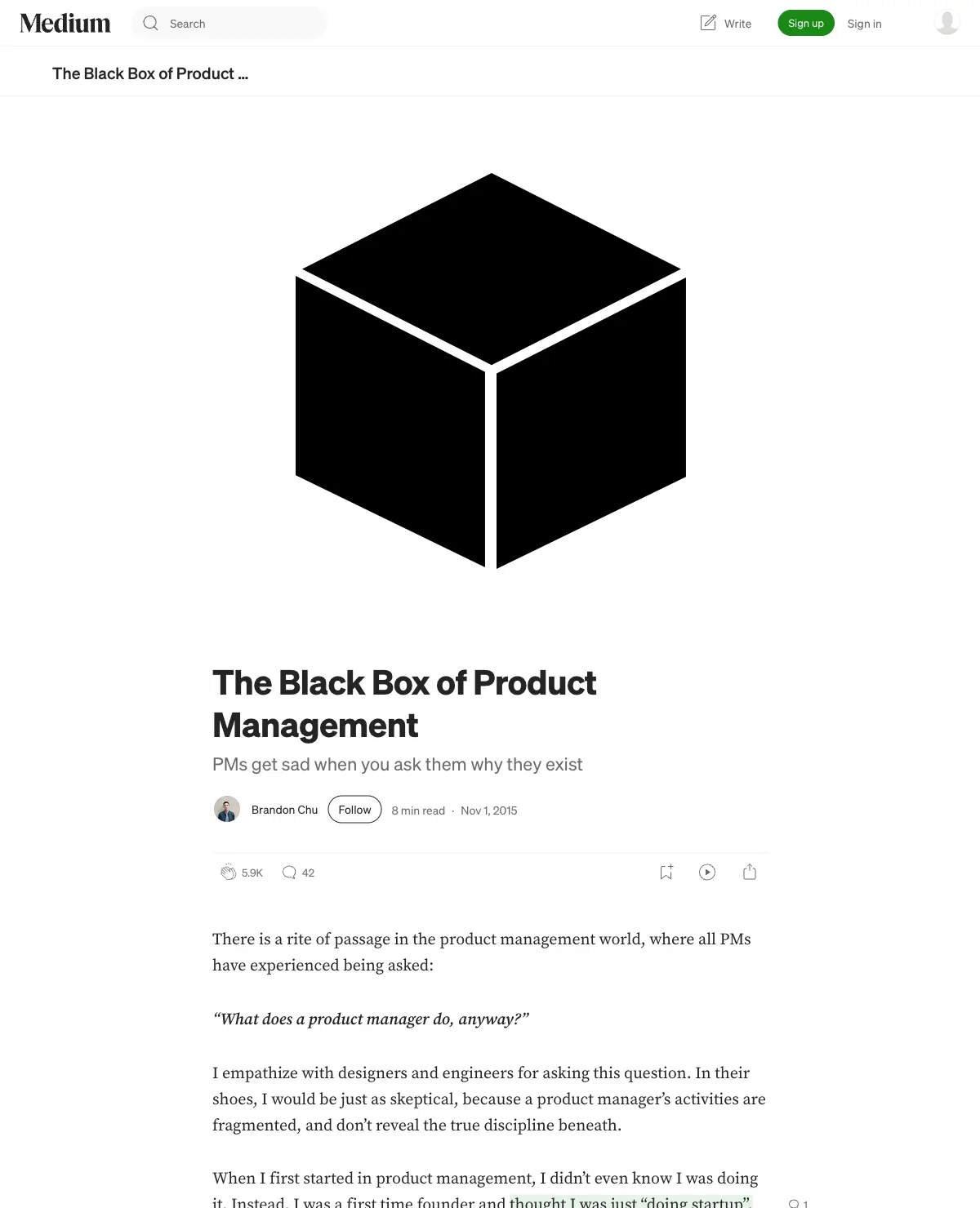 产品经理是组织中促进通信的 API