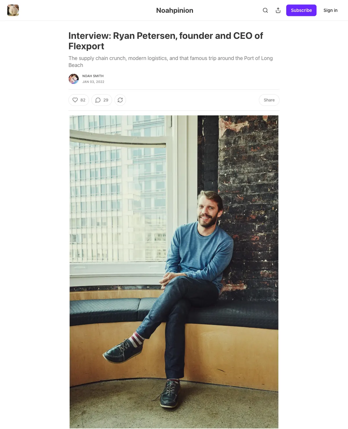 从 Flexport CEO 的视角看全球供应出现的问题