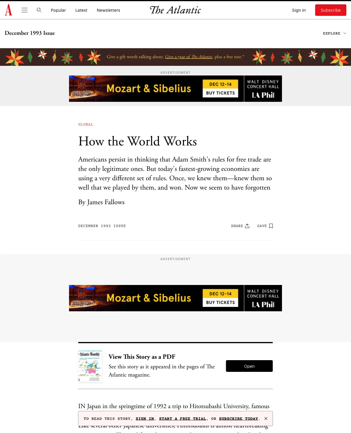 How the World Works